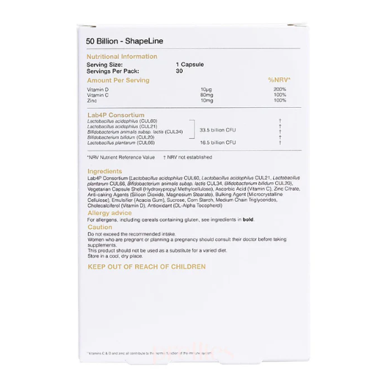 PROVEN | [C13] 500億 修身益生菌配方 30粒 體重管理 (英國版) ︳減肥 瘦身 身材管理 保健品 (DM)